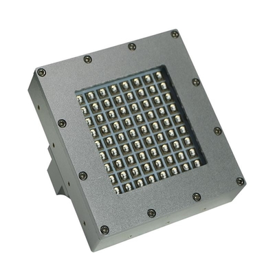900W 18w/Cm2 UV LED Curing Lamp 75x75mm For Ink / Vanish / Coating