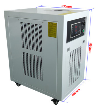 395nm LED UV Curing Solution AC85V เครื่องทำน้ำเย็นสำหรับการบ่มหน้าจอ OCA