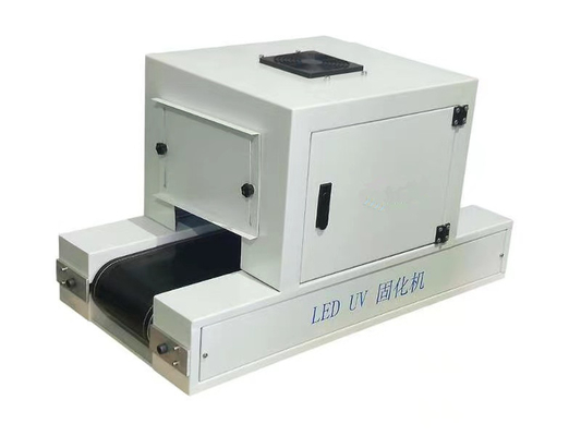 ระบบสายพานลำเลียงบ่ม UV แบบตั้งโต๊ะ 1500W สำหรับการอบแห้งด้วยกาว UV