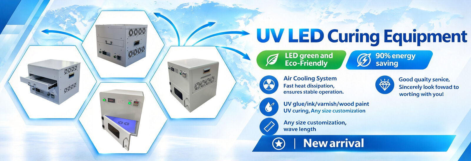 อุปกรณ์บ่ม UV LED