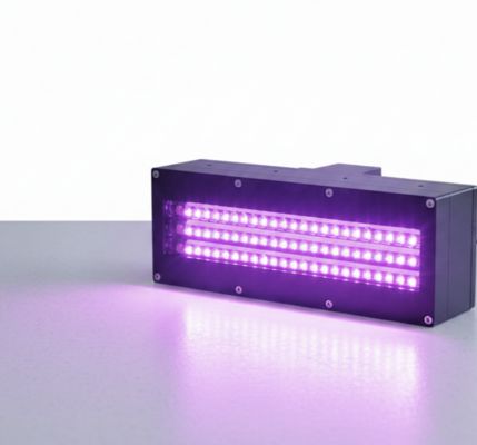 โซลูชันการบ่มด้วยรังสียูวี แห้งเร็วและมีประสิทธิภาพสำหรับหมึกเรซิน UV, วาร์นิช, กาว และสารเคลือบผิว ด้วยเทคโนโลยีการบ่มด้วยรังสียูวีขั้นสูง