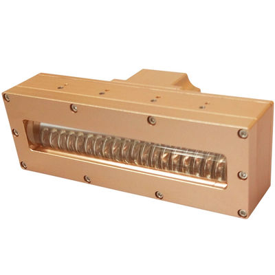 เครื่องบ่ม UV แบบพกพาความเข้มข้นสูง OEM อายุการใช้งานสำหรับการอบแห้งหมึก