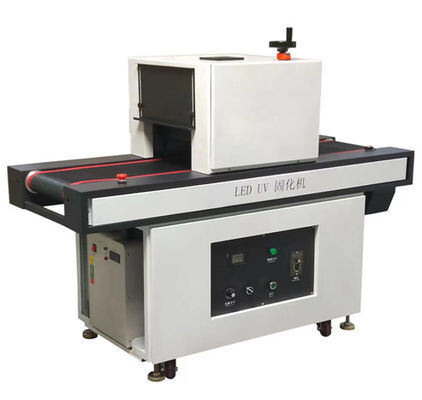 365nm 2000W Water Cooling LED UV Curing Conveyor System For Coating Adhesive Curing 500mm Belt