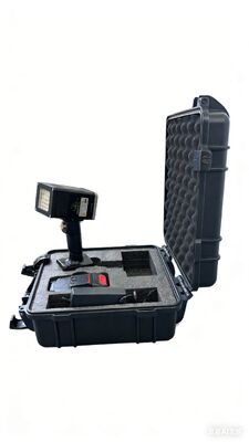 หลอดยูวีมือถือขนาด 60W 395nm ความเข้มข้น 8000MW/CM2 สําหรับการซ่อมแซมสมาร์ทเรซินและการรักษา LED แบบพกพา