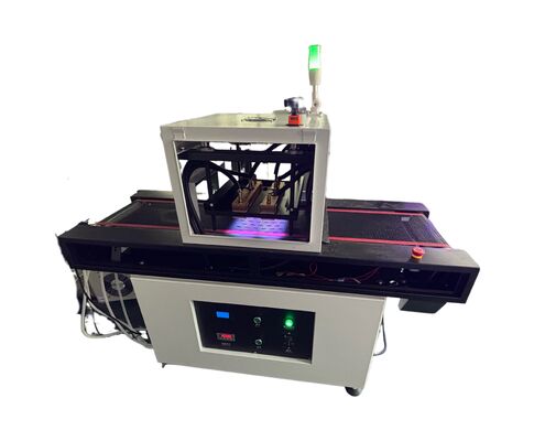 คอนเวียร์เบลท์ เครื่องบํารุง UV เครื่องแห้ง UV ระบบ CE RoHS ใบรับรอง