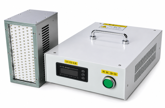 400W อากาศเย็น 395nm พลังงานสูง UV LED ลําโพงรักษาสําหรับการใช้งานอุตสาหกรรม