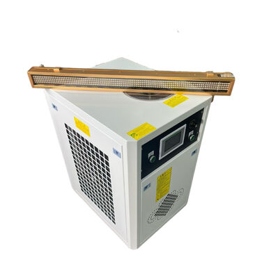 แสงบ่ม UV LED ระบายความร้อนด้วยน้ำความเข้มสูง 18W / cm²พร้อมกำลังไฟ 2700W สำหรับงานอุตสาหกรรม