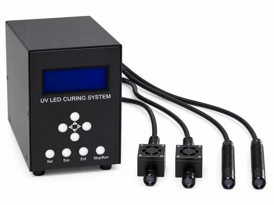 ระบบรักษาจุด UV LED หลายช่องที่มีผลิตแสงสว่างสูงและการผลิตความร้อนต่ําเพื่อการประกอบความแม่นยํา