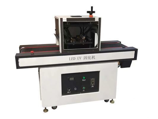 365nm 2000W Water Cooling LED UV Curing Conveyor System For Coating Adhesive Curing 500mm Belt