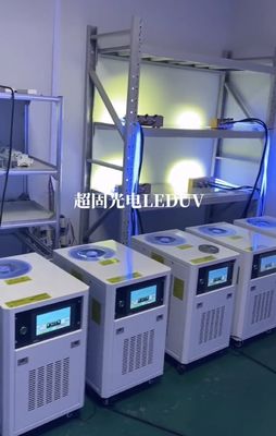 เครื่อง UV LED ระบายความร้อนด้วยน้ำ 2025 18W/CM2 เครื่องอบแห้งหลอดไฟ UV กำลังสูง 6000W