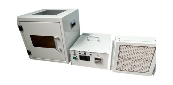 โคมไฟทดสอบการอบ UV แบบหลายย่านความถี่ ให้การแห้งเร็วสำหรับหมึกเรซิ่น UV, วานิช, กาว และวัสดุเคลือบ