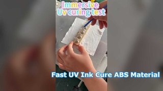 การบ่มด้วยหมึก UV ABS รวดเร็วและทนทาน
