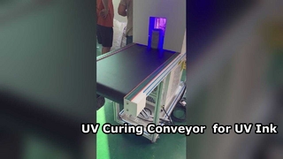 เครื่องอบแห้งแบบสายพานลำเลียง UV Curing สำหรับการบ่มหมึก UV